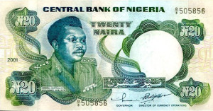 twenty naira note old